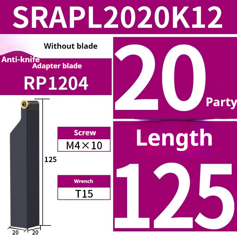 2018-CNC lathe round turning tool holder SRAPR2020K10T3 need to be equipped with RP10T3 type insert Shandong Denso Pricision Tools Co.,Ltd.